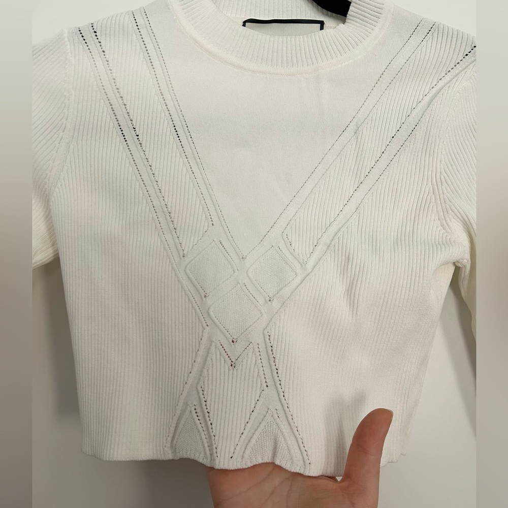 Alexis Chera Crop Top in White - Picture 4 of 6